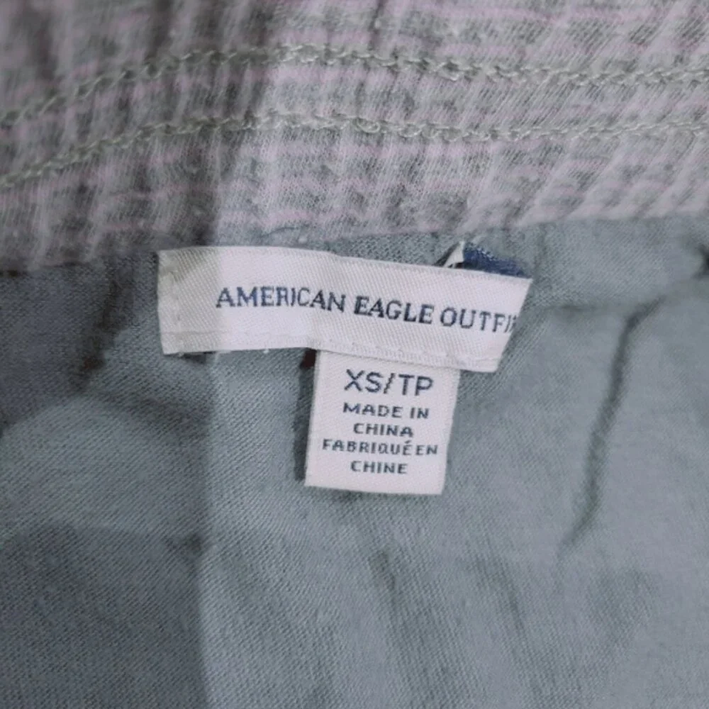 American Eagle Outfitters Striped Jersey Knit Slit Maxi Skirt - Picture 8 of 9